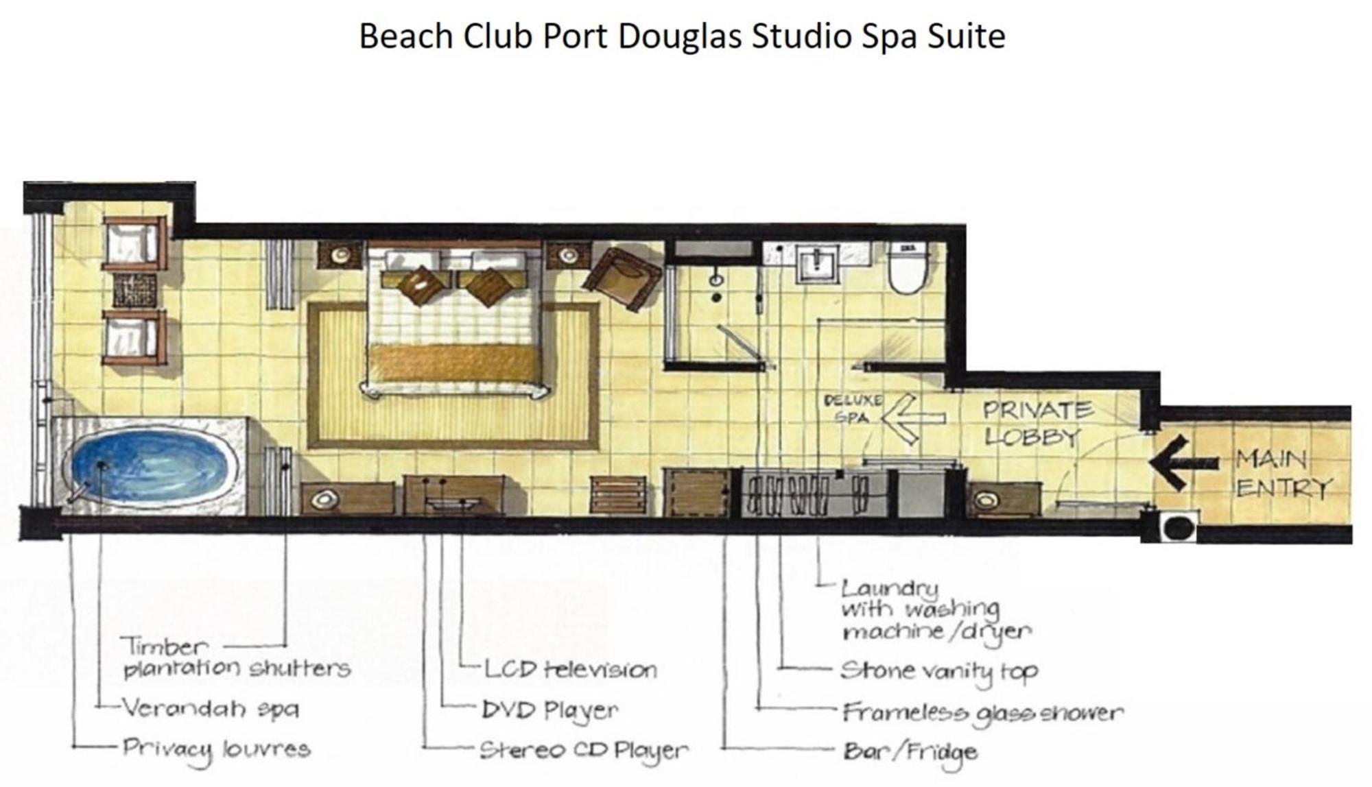 Beach Club Port Douglas Luxury Apartments Værelse billede
